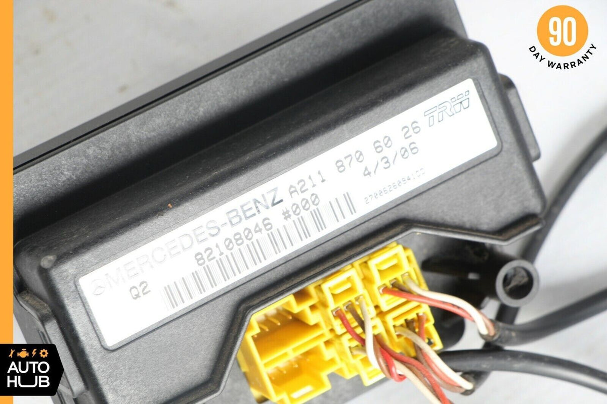 06-13 Mercedes W211 E350 CLS550 Right Seat Weight Sensor Control Module OEM - photo 10