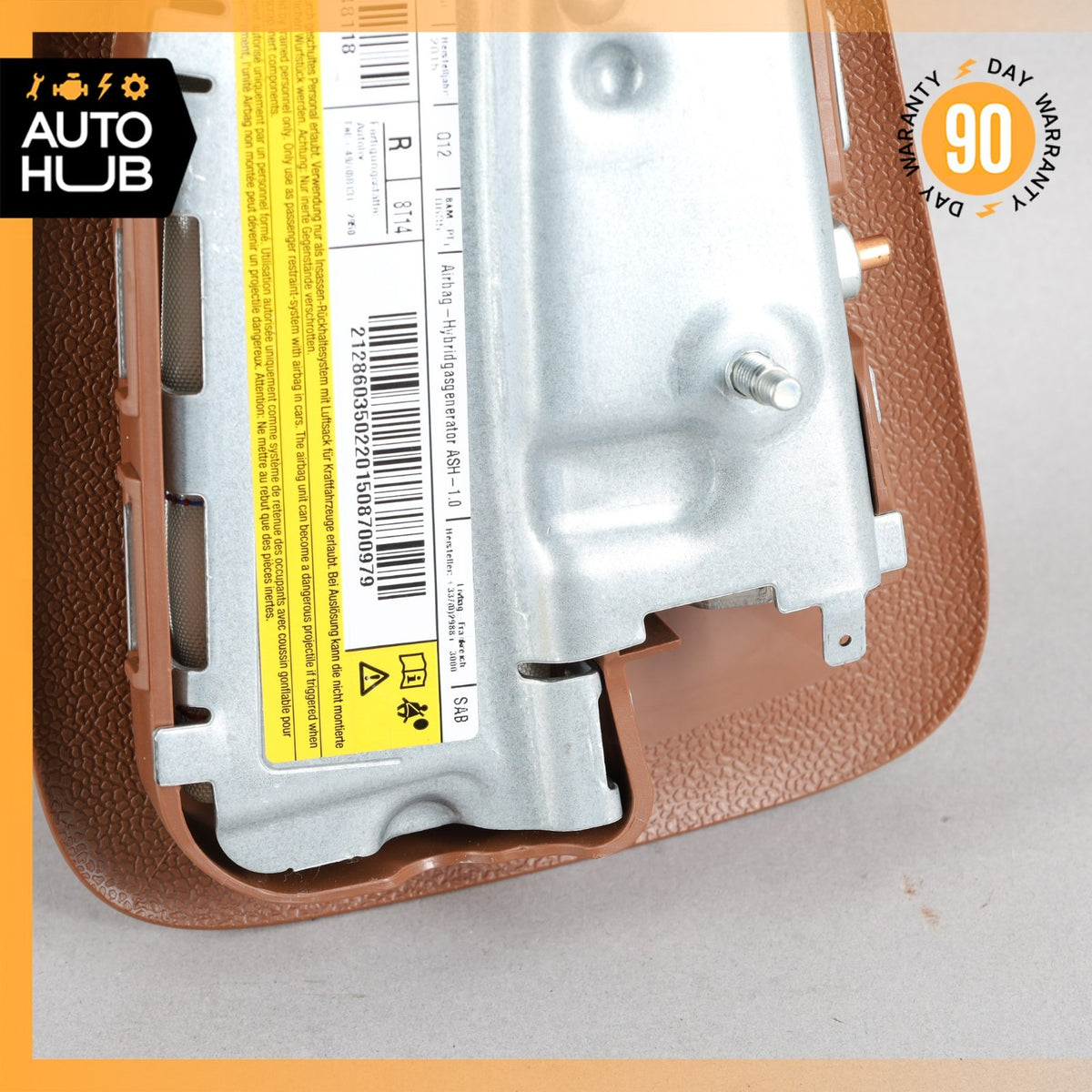 10-18 Mercedes W218 CLS550 E400 Front Right Side Seat Airbag Air Bag Brown OEM - photo 10