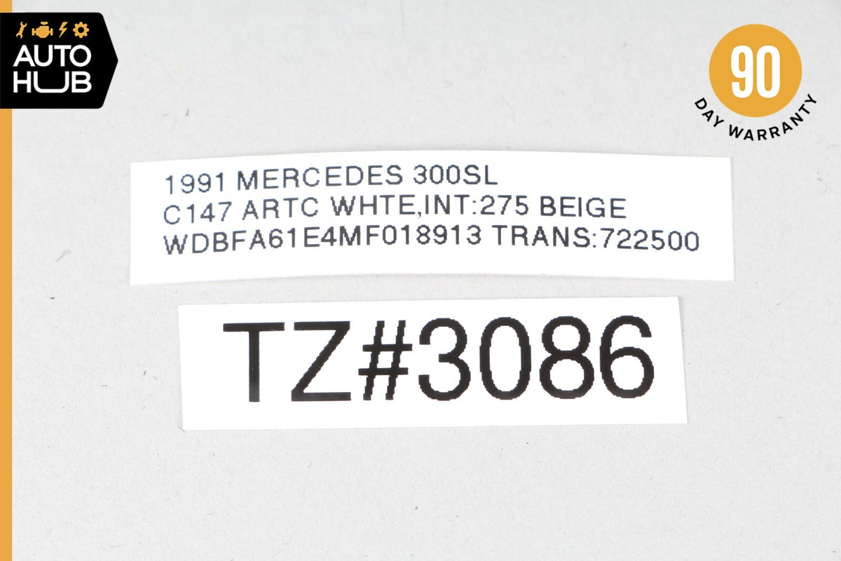 90-95 Mercedes R129 300SL SL320 SL500 Anti Theft Key Alarm Control Module OEM - photo 12