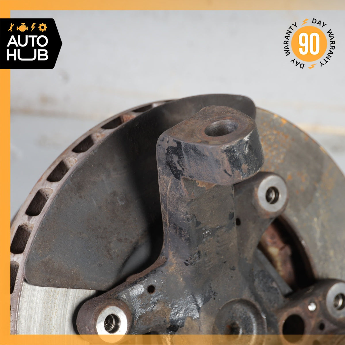 90-96 Bentley Brooklands Silver Spur Front Left Spindle Knuckle Hub w/ Disc OEM - photo 15