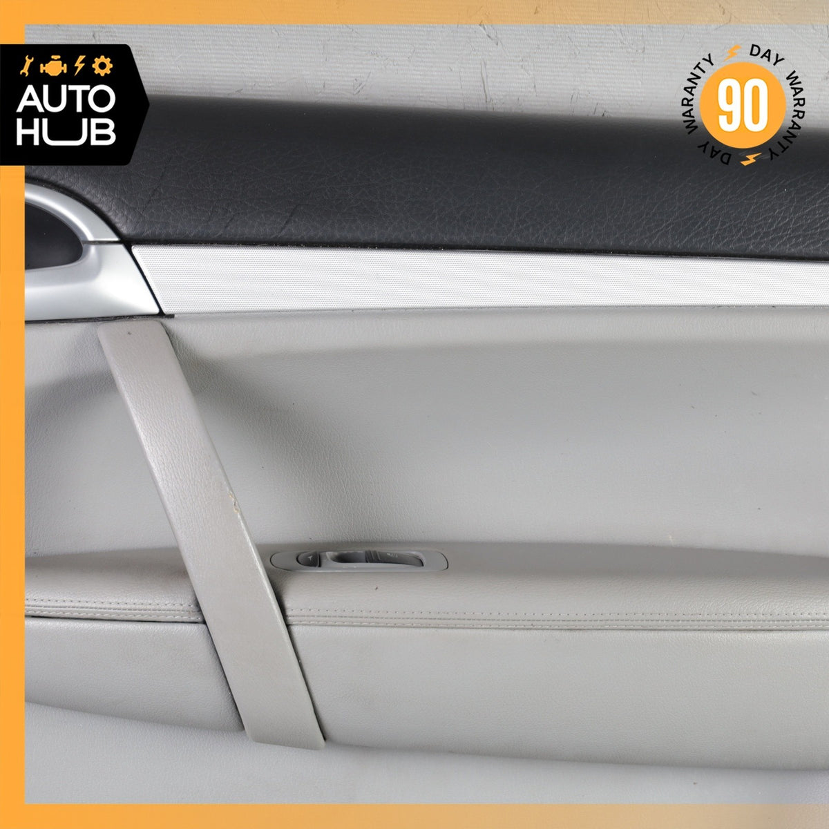 03-10 Porsche Cayenne 955 Front Right Side Interior Door Panel Gray OEM 87k - photo 3