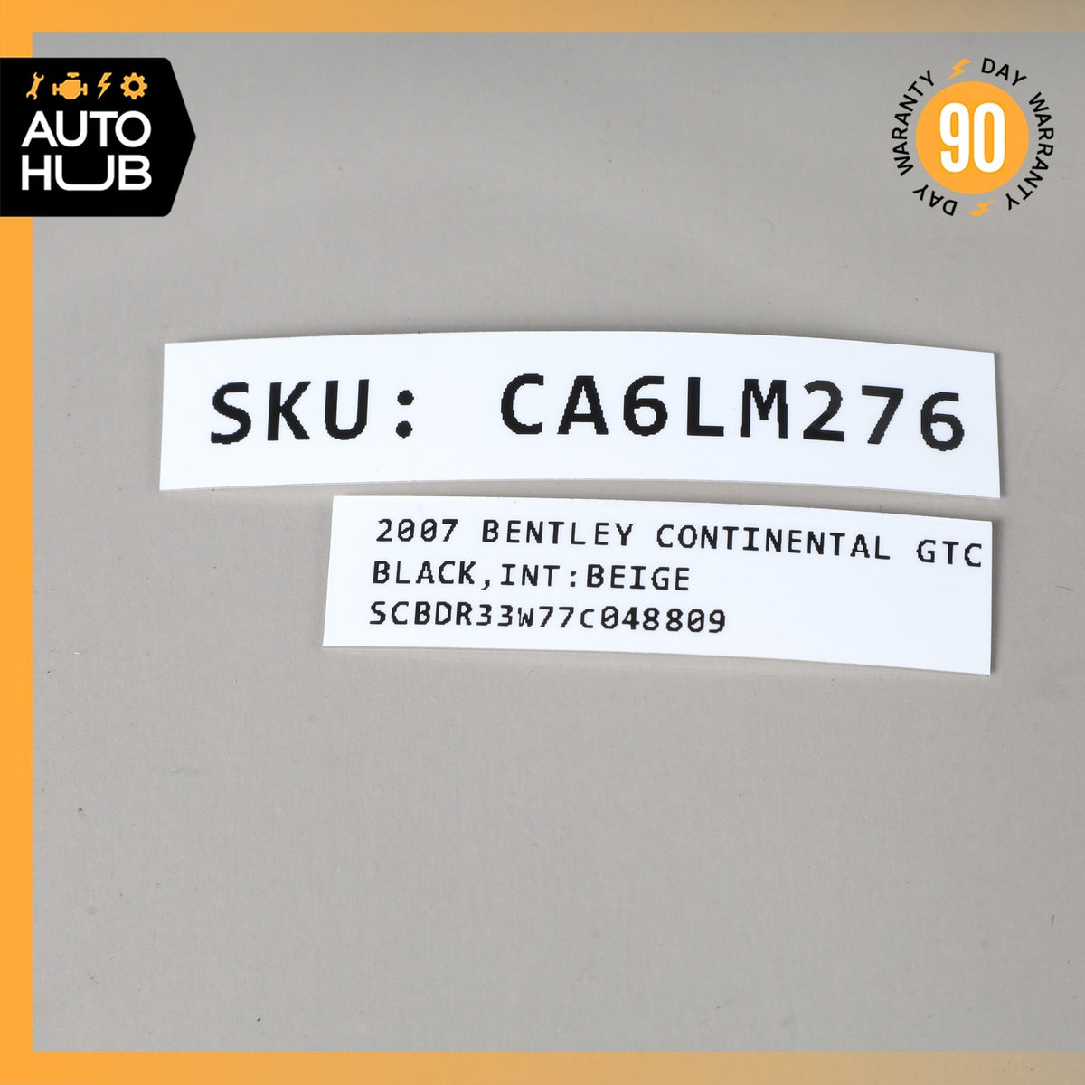 03-18 Bentley Continental GTC Electronic Parking Button Switch OEM 40k - photo 11