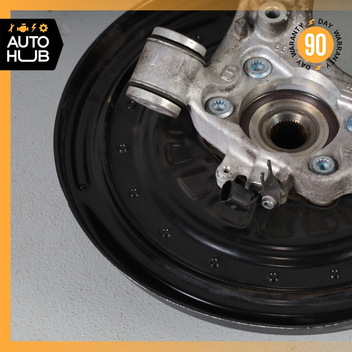 07-12 Bentley Continental GTC Rear Left Side Spindle Knuckle Hub OEM 40k - photo 14