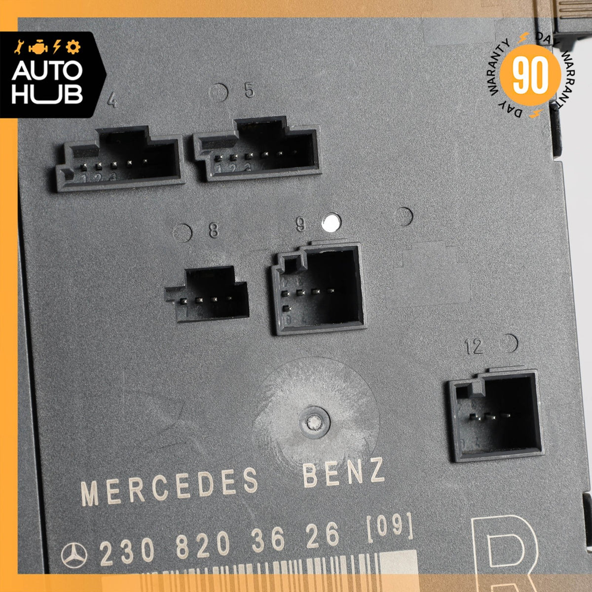 03-12 Mercedes R230 SL500 SL550 SL55 AMG Door Control Module Right Side OEM - photo 5