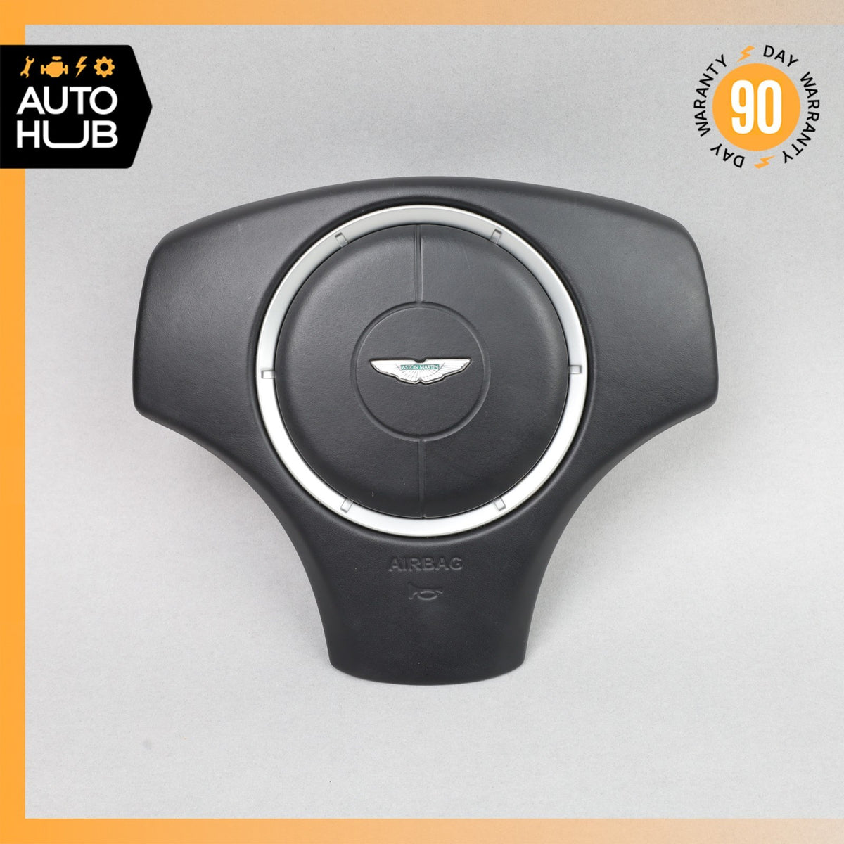 05-19 Aston Martin DB9 Rapide Driver Steering Wheel Airbag Black OEM 22k - photo 2
