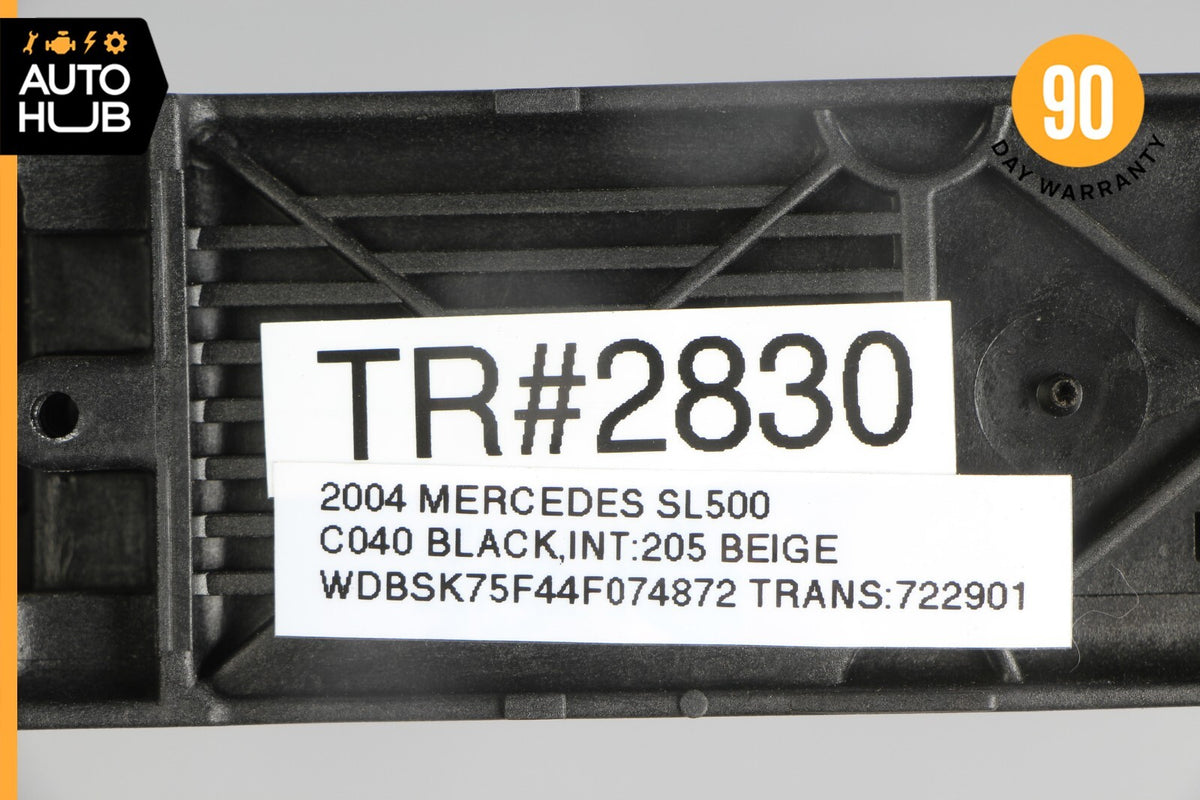 03-06 Mercedes R230 SL500 SL55 AMG Exterior Door Handle Right Side Black OEM - photo 12