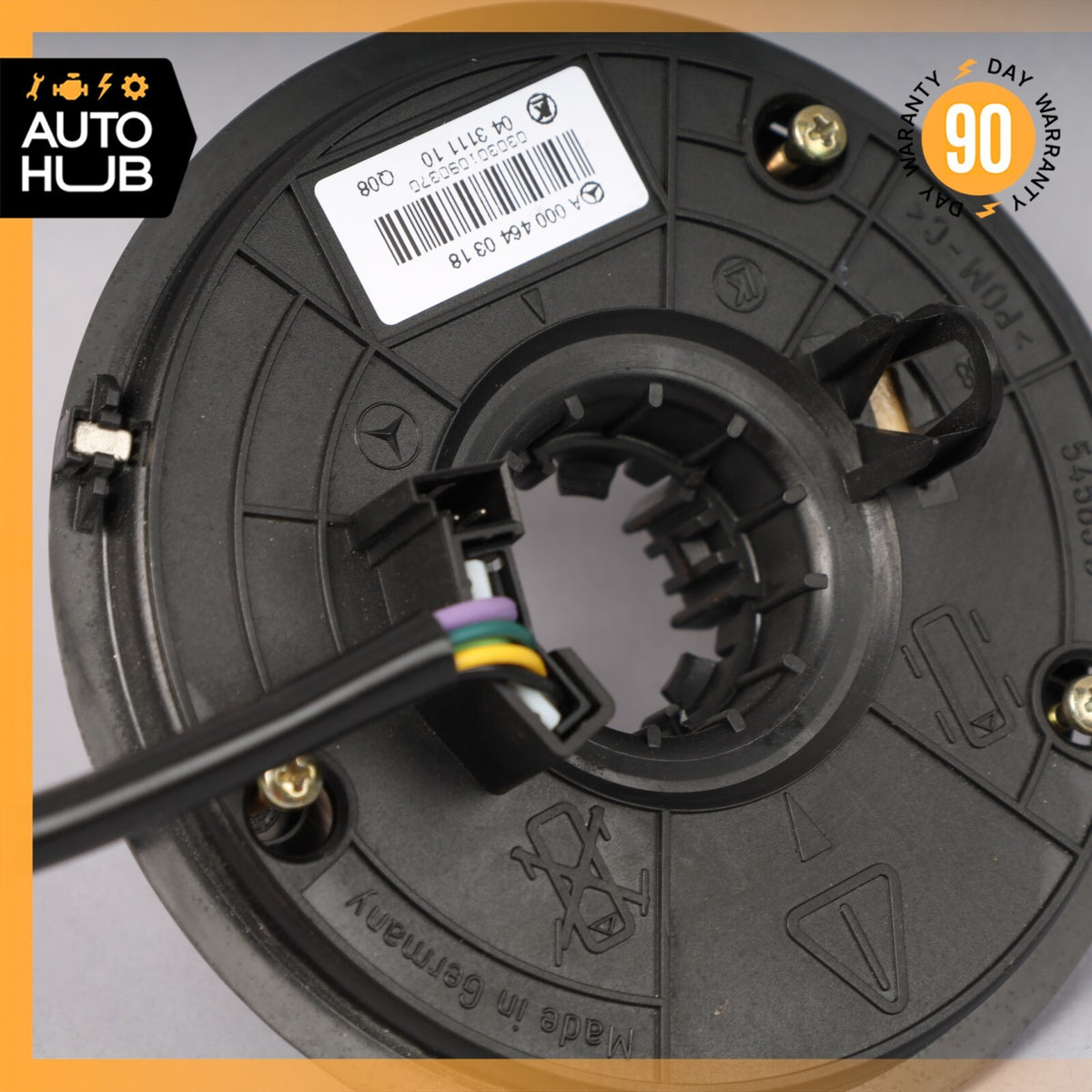 00-06 Mercedes W220 S350 S55 AMG Steering Column Angle Sensor Clock Spring OEM - photo 2