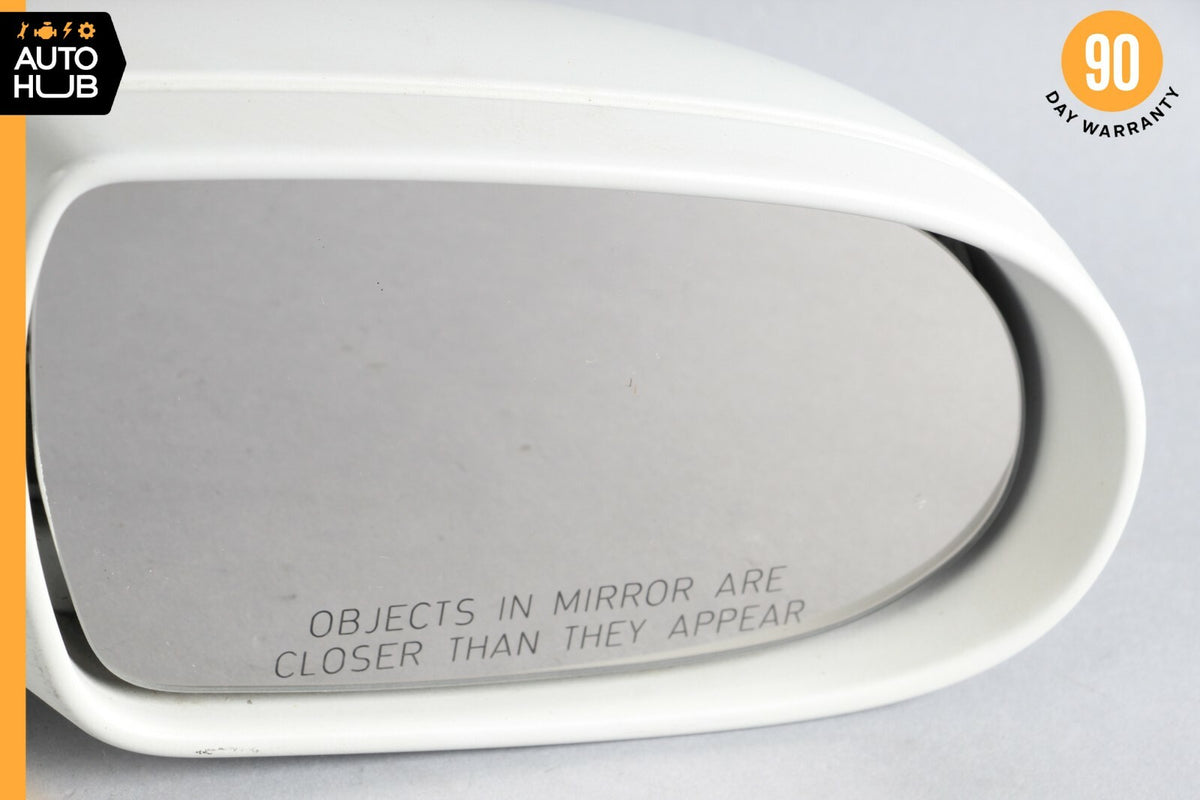 04-08 Mercedes R230 SL500 SL600 Right Side Rear View Door Mirror White OEM - photo 2