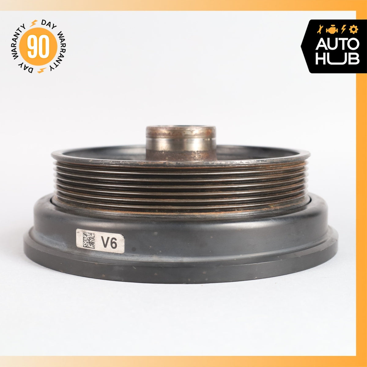 11-16 Porsche Panamera 970 3.6L V6 Crank Shaft Pulley Harmonic Dampener OEM 99k - photo 10