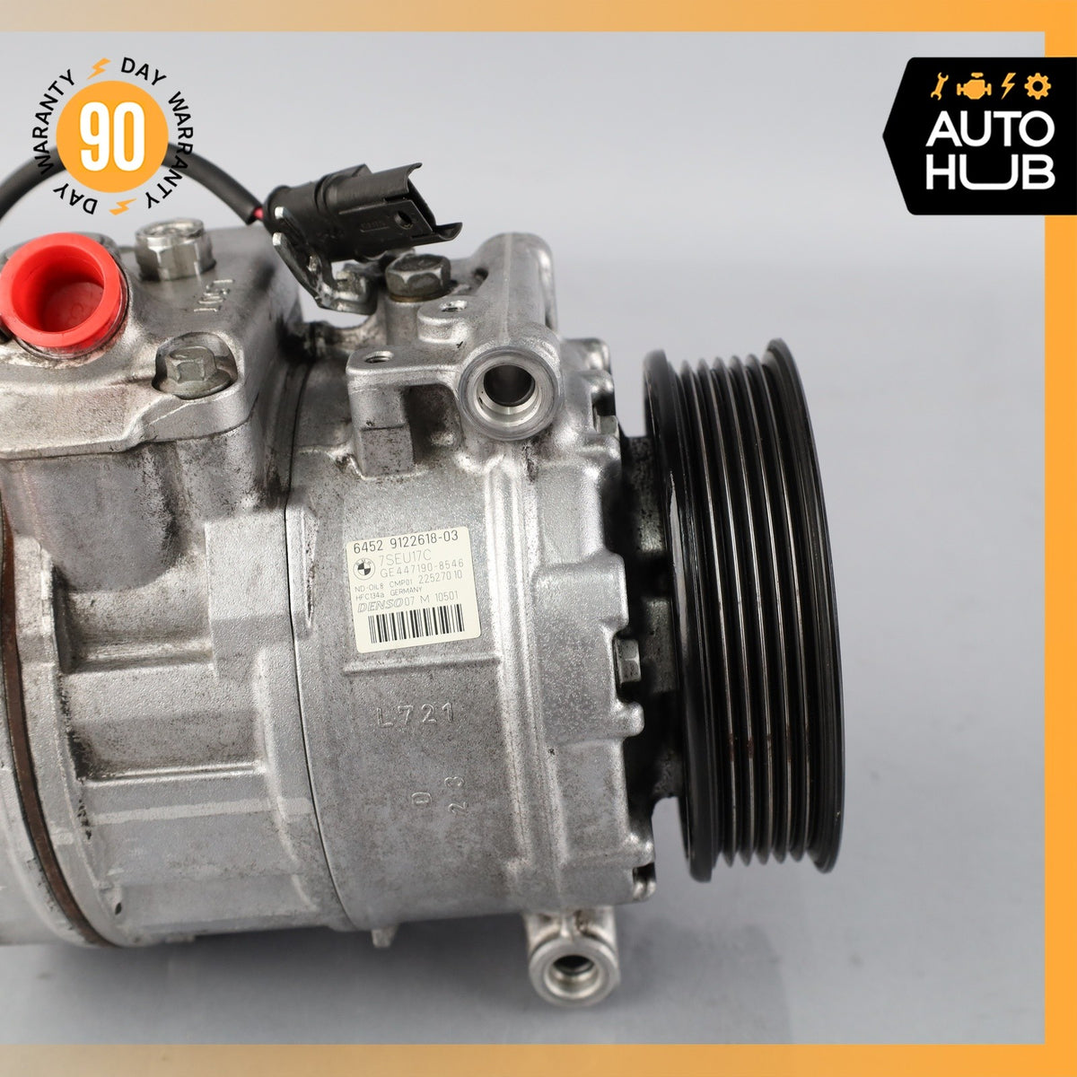 BMW E88 128i 328i A/C AC Air Condtitioning Compressor 9122618 OEM - photo 9