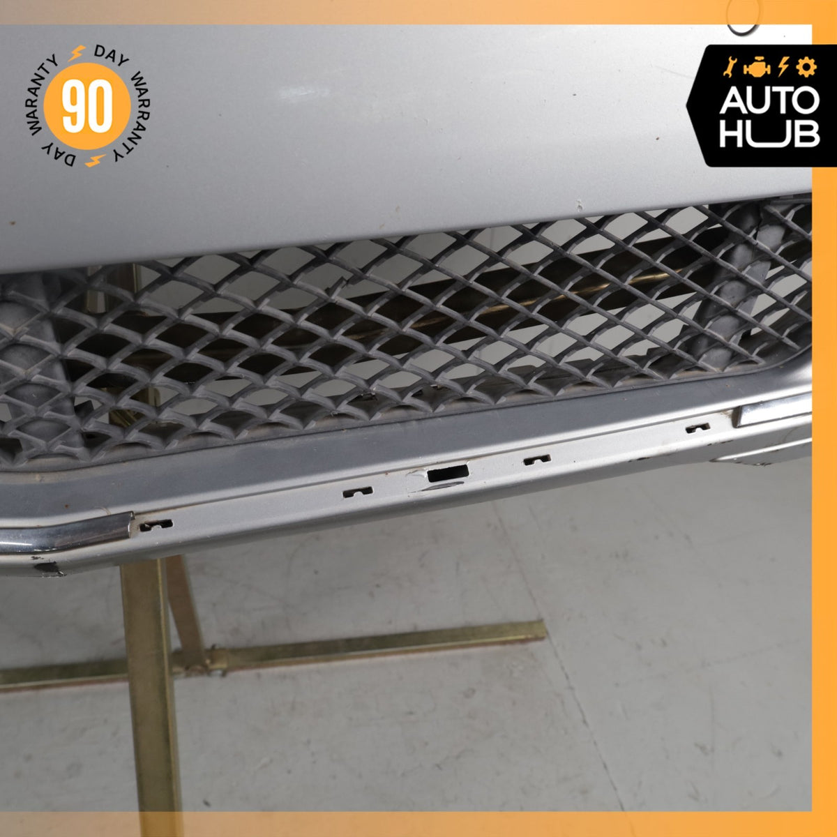 10-13 Mercedes W221 S400 S550 Base Front Bumper Cover Assembly Silver OEM 92k - photo 9