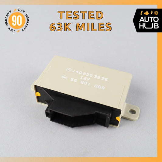 92-99 Mercedes W140 CL600 500SEC Seat Headrest Control Unit 1408203226 OEM 63k - photo 1