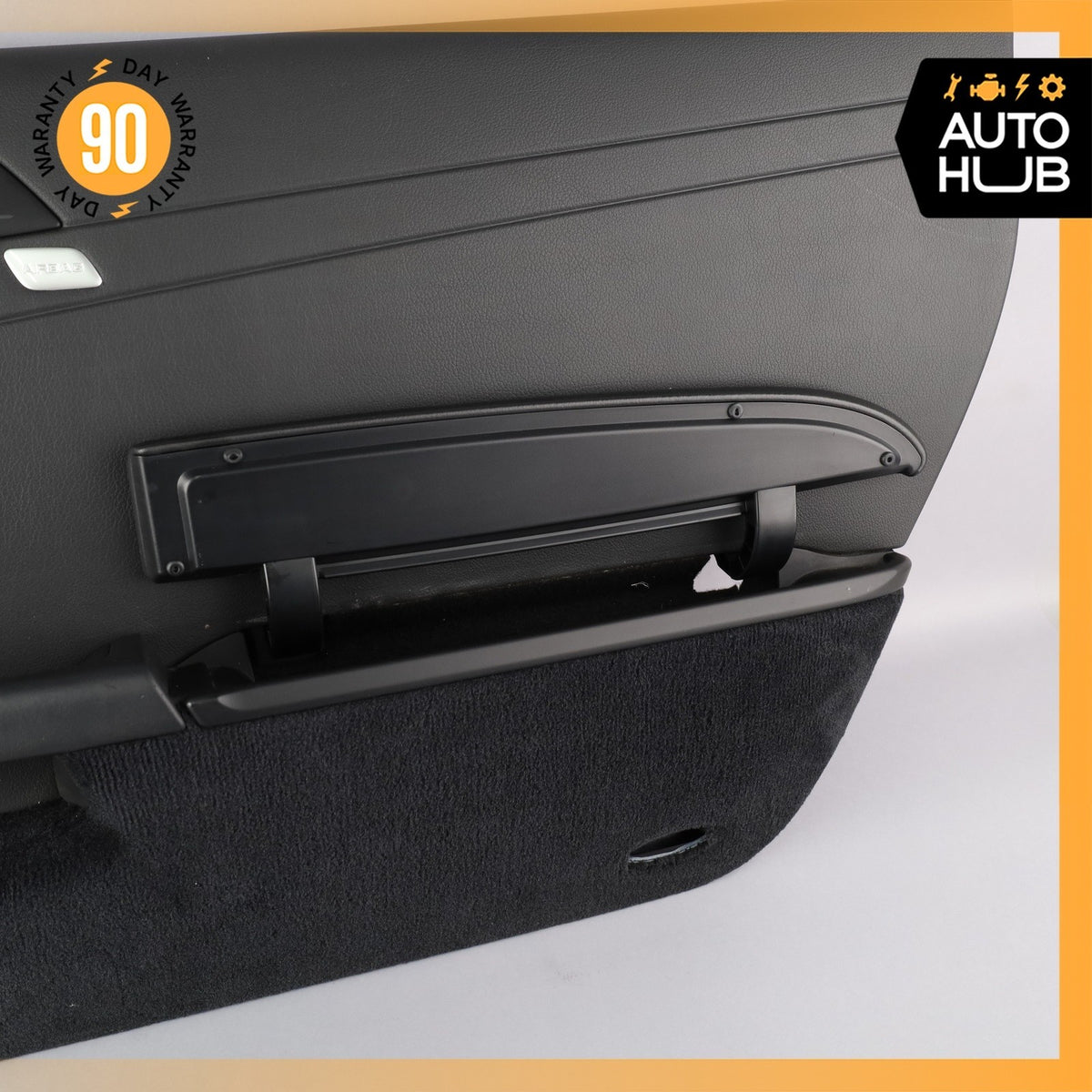 05-12 Porsche Boxster 987 Cayman Front Right Interior Door Panel Black OEM - photo 9