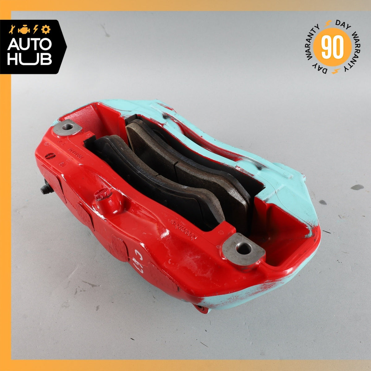 13-20 Mercedes W205 C63 S65 AMG S600 Front Left & Right Brake Calipers Set OEM - photo 11