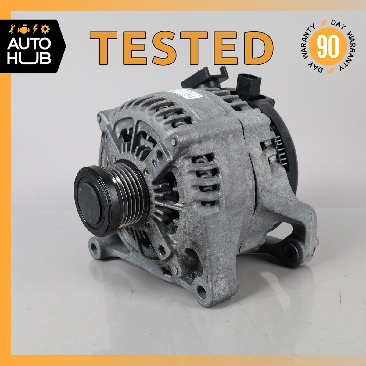 12-18 BMW F25 X3 320i Engine Motor Alternator Generator 12317605061 OEM - photo 1
