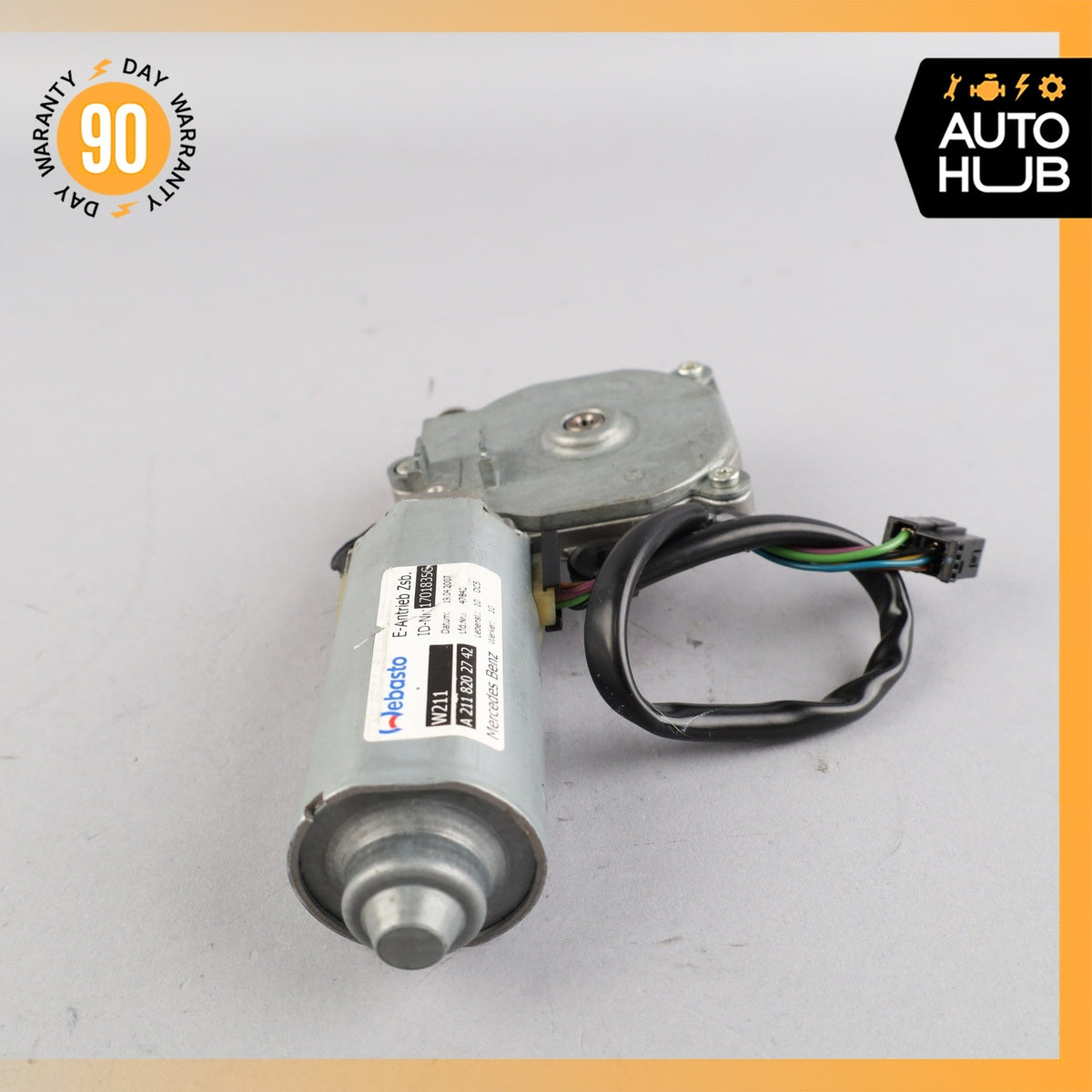 03-13 Mercedes W221 S63 E55 AMG S350 E500 Panorama Sunroof Motor 2118202742 OEM - photo 8