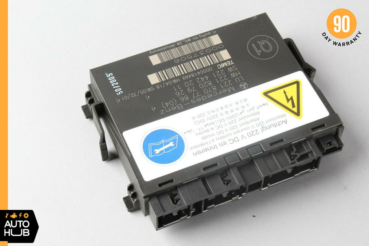 07-10 Mercedes W221 S550 CL550 Front Left or Right Seat Contour Control Module - photo 2