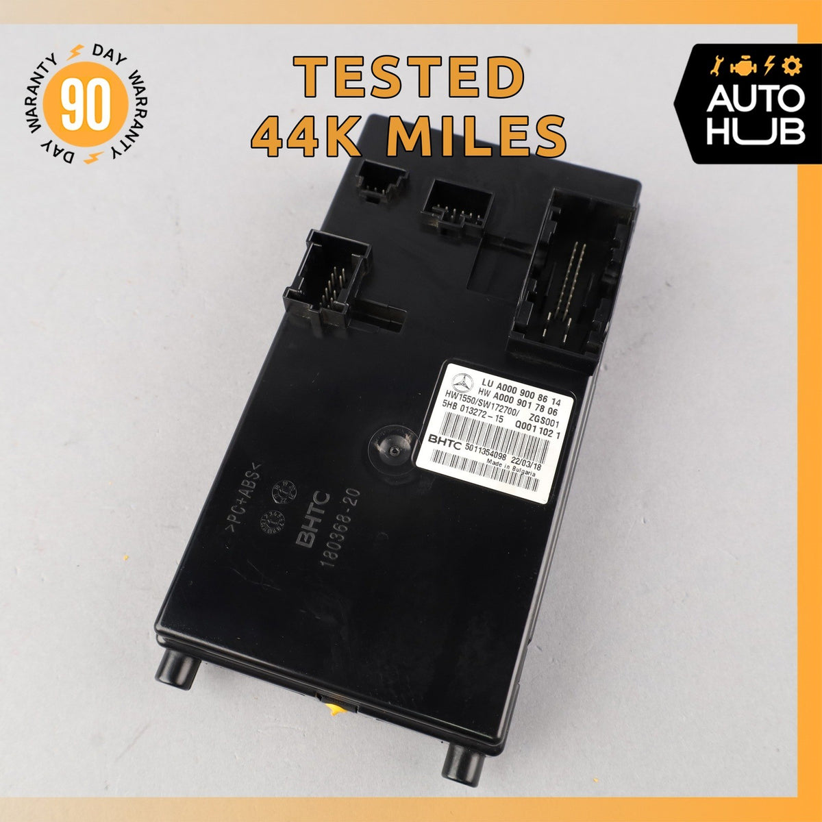 Mercedes W222 S450 Temperature A/C Climate Control Module Unit 0009008614 OEM - photo 1
