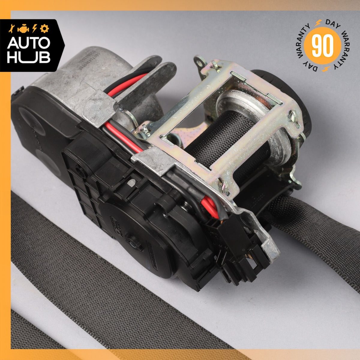 07-10 Mercedes W221 S600 S450 Front Right Passenger Side Seat Belt Black OEM - photo 4