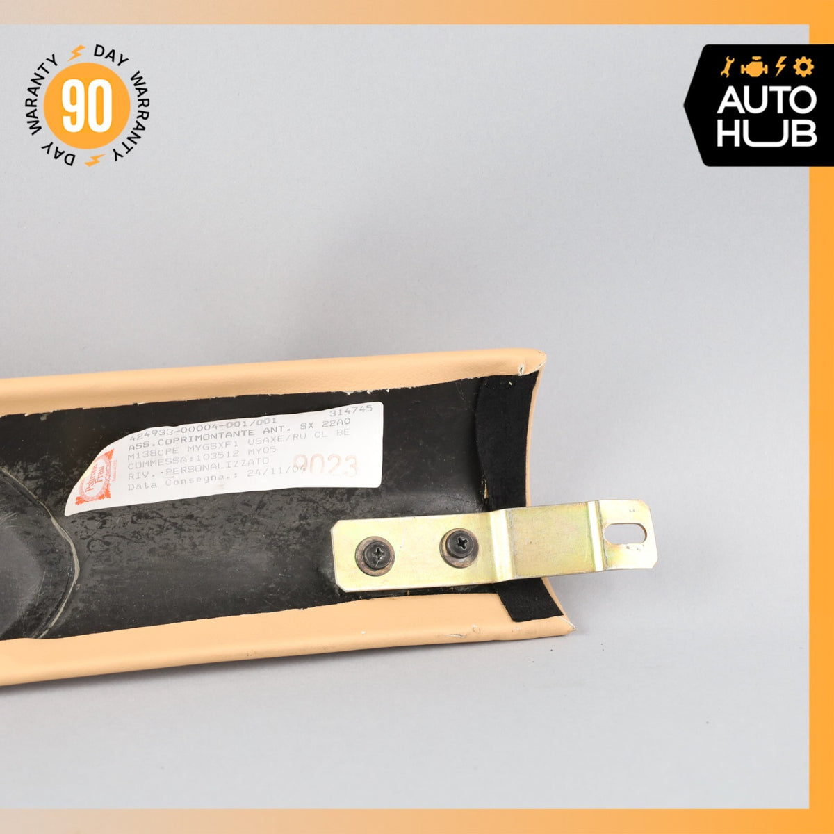 02-07 Maserati M138 Coupe GT Front Left Interior Trim Panel A Pillar OEM 67k - photo 10