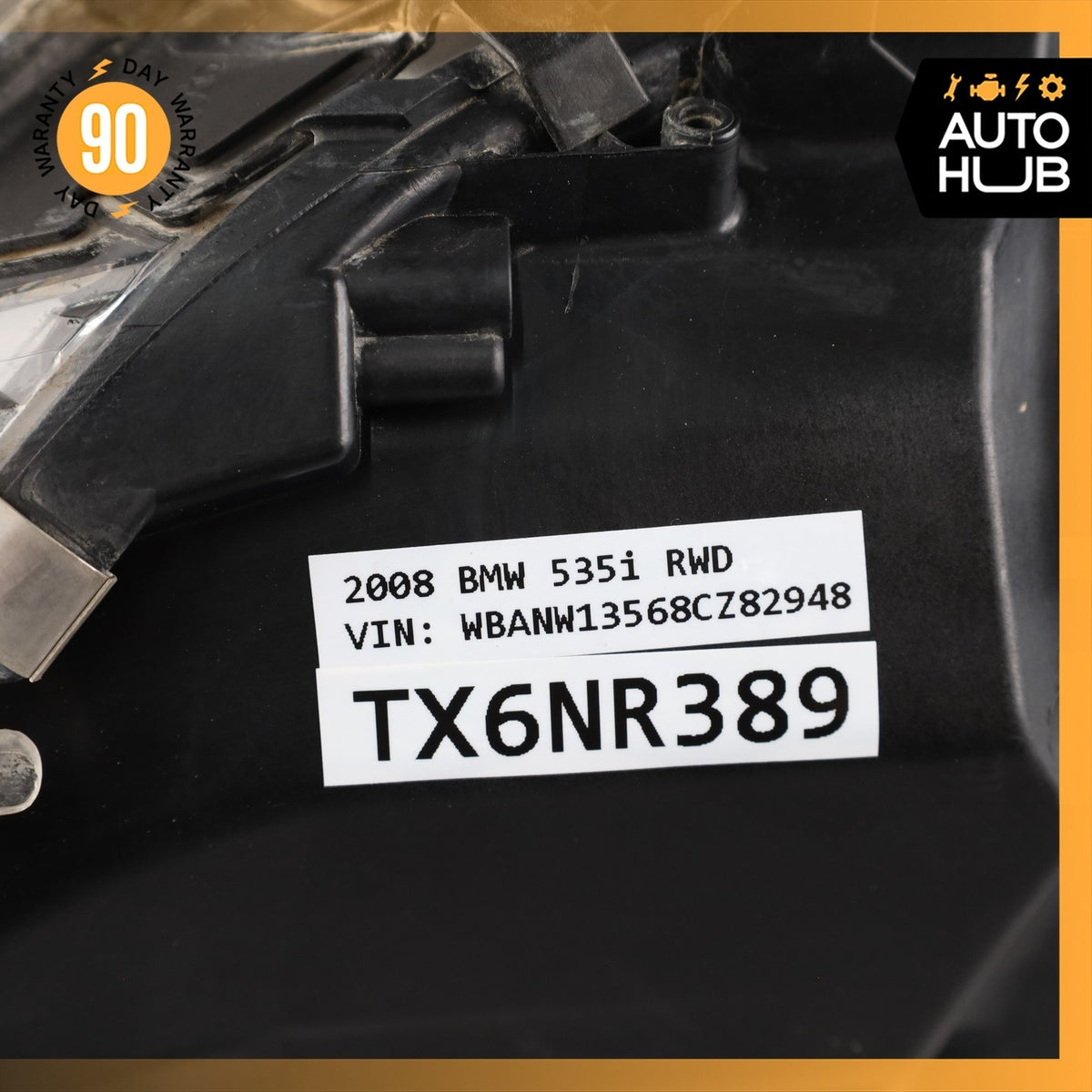 08-10 BMW E60 535i 550i M5 Right Side Bi-Xenon Adaptive Headlight Lamp OEM - photo 24