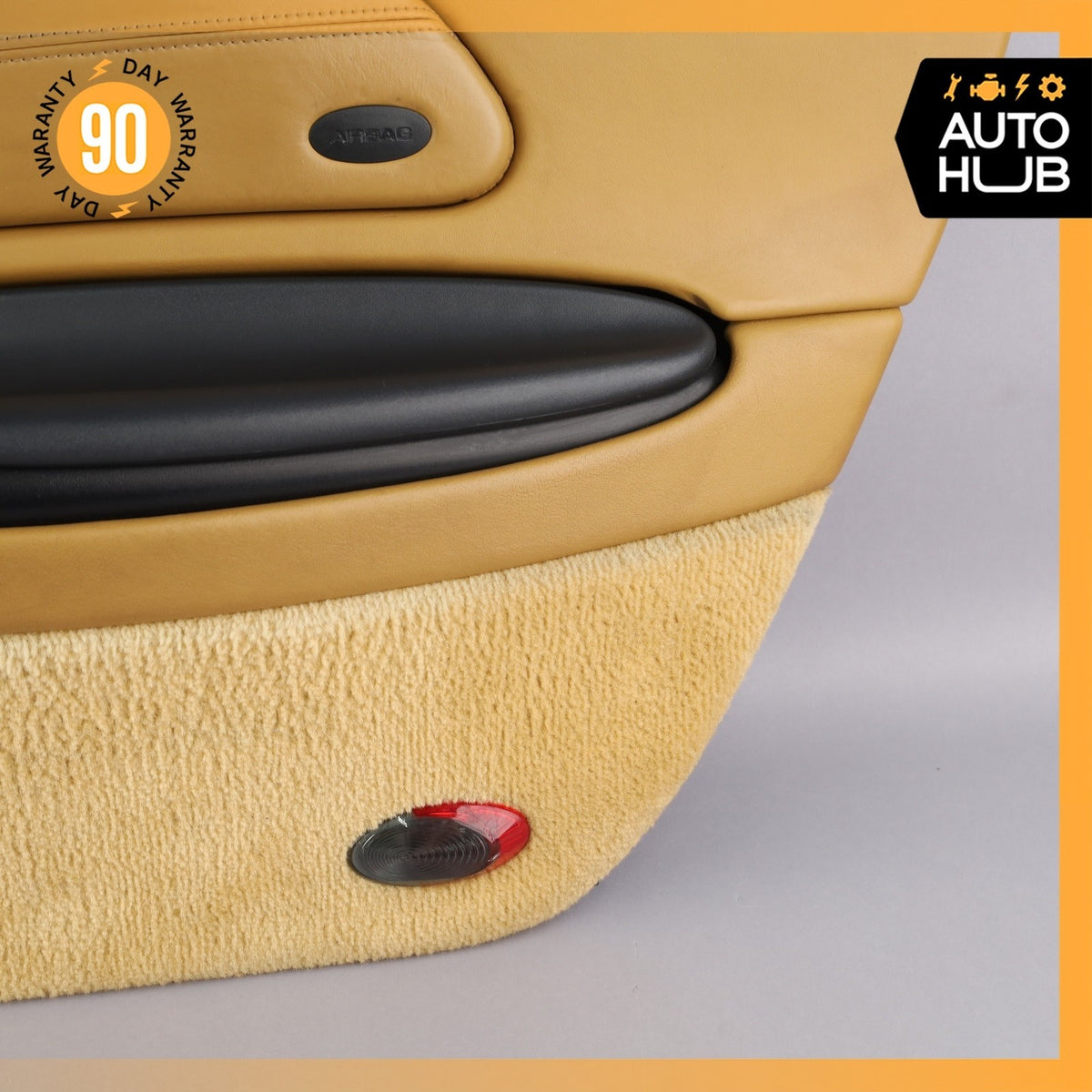98-04 Porsche Boxster 986 Front Right Side Interior Door Panel Trim Leather OEM - photo 9