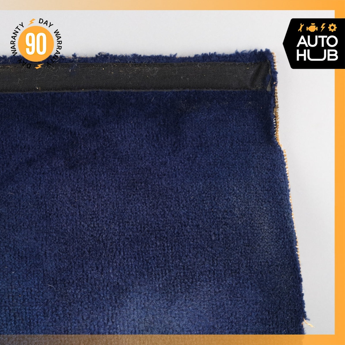 00-02 Bentley Arnage / RR Seraph Rear Floor Tunnel Carpet Cover Blue OEM 42k - photo 4