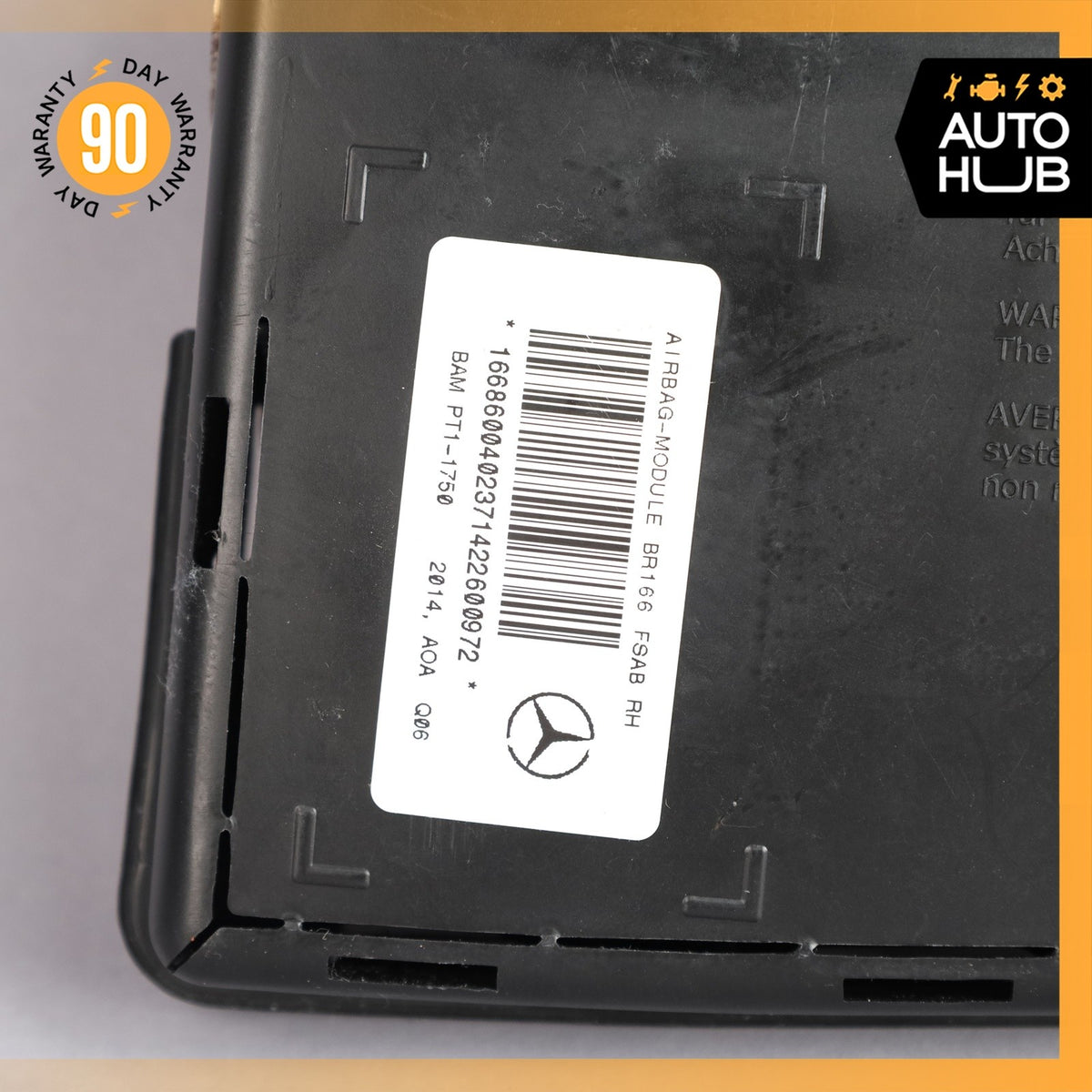 Mercedes W166 ML250 GL450 GLS450 Front Right Passenger Side Seat Airbag SRS OEM - photo 3