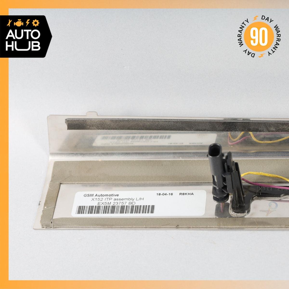 14-24 Jaguar X152 F-Type Left Driver Side Illuminated Door Step Sill Panel OEM - photo 8