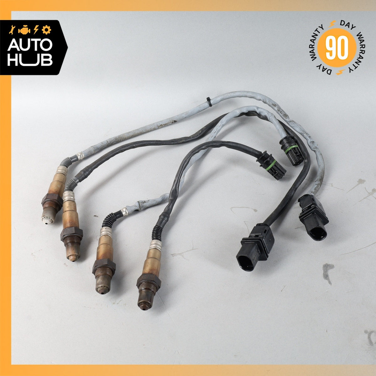 06-10 BMW E60 550i Engine Oxygen O2 Lambda Sensor Set OEM - photo 2