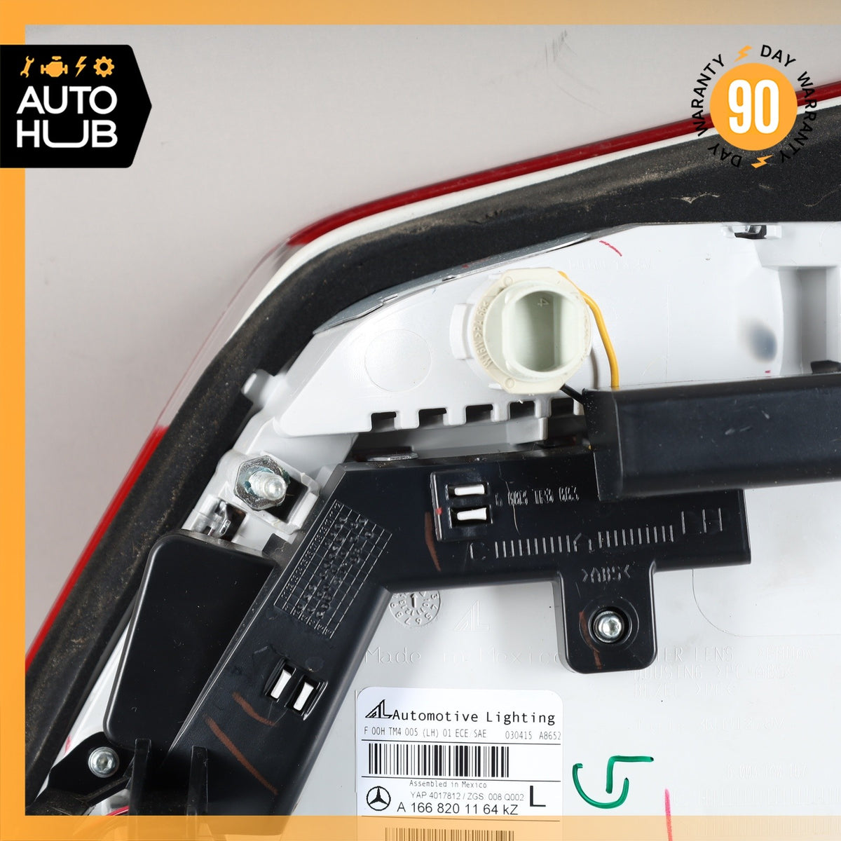 13-16 Mercedes X166 GL350 GL550 Inner Tail Light Lamp Rear Left Driver Side OEM - photo 10