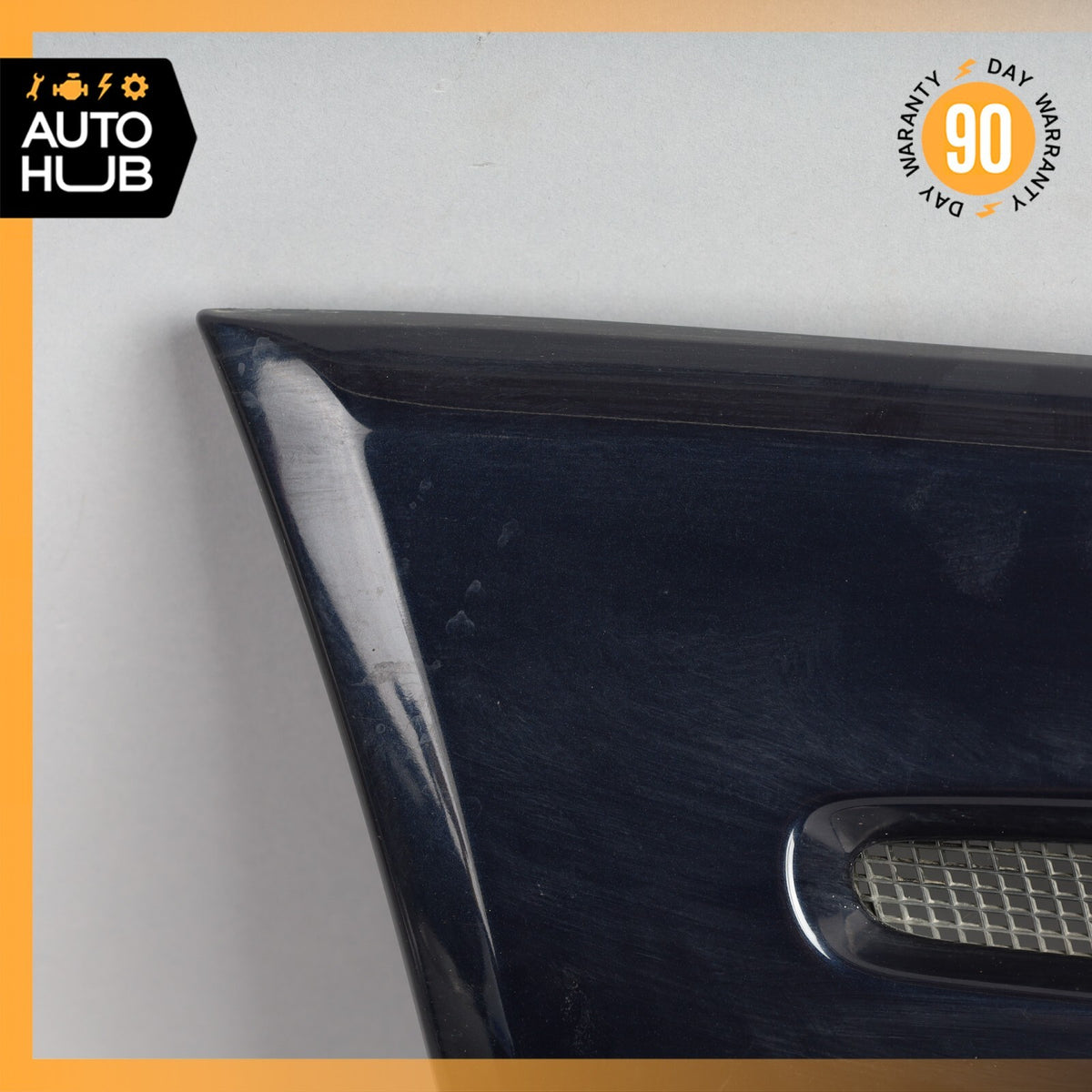 96-02 Mercedes R129 SL500 SL320 Front Left Driver Side Fender Molding Blue OEM - photo 2