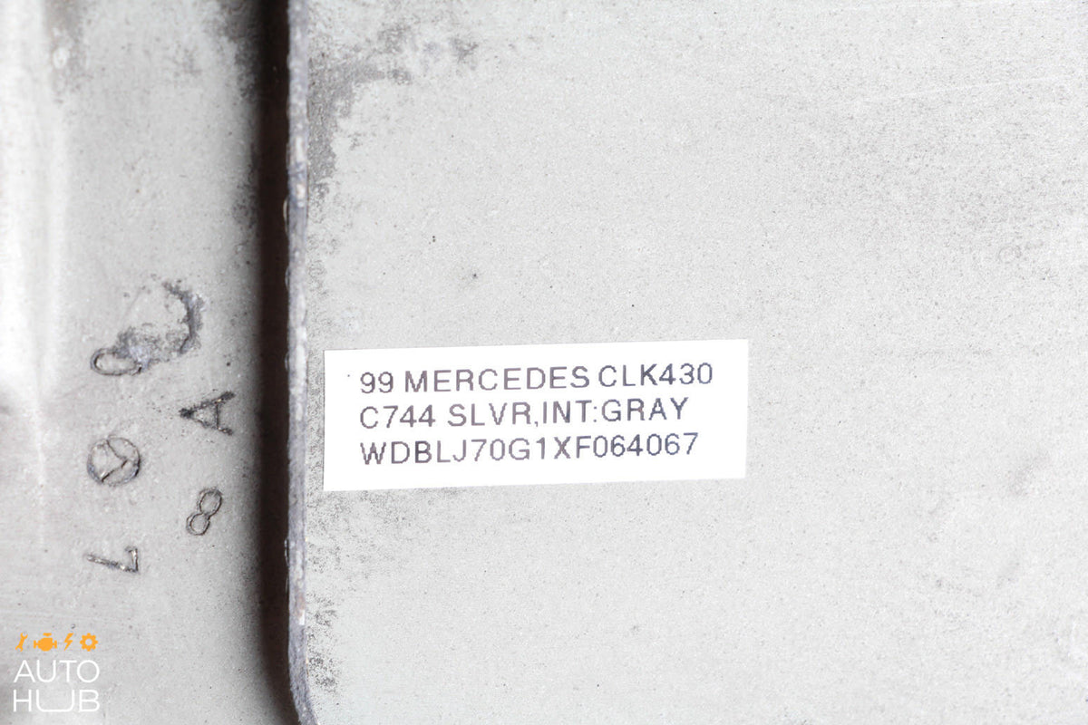 98-03 Mercedes W208 CLK320 CLK430 CLK55 Upper Radiator Support Tie Bar OEM #9 - photo 12