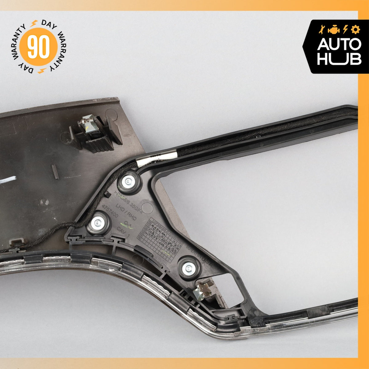12-16 Mercedes W166 ML350 GL450 GL550 Center Console Control Trim Bezel Wood OEM - photo 14