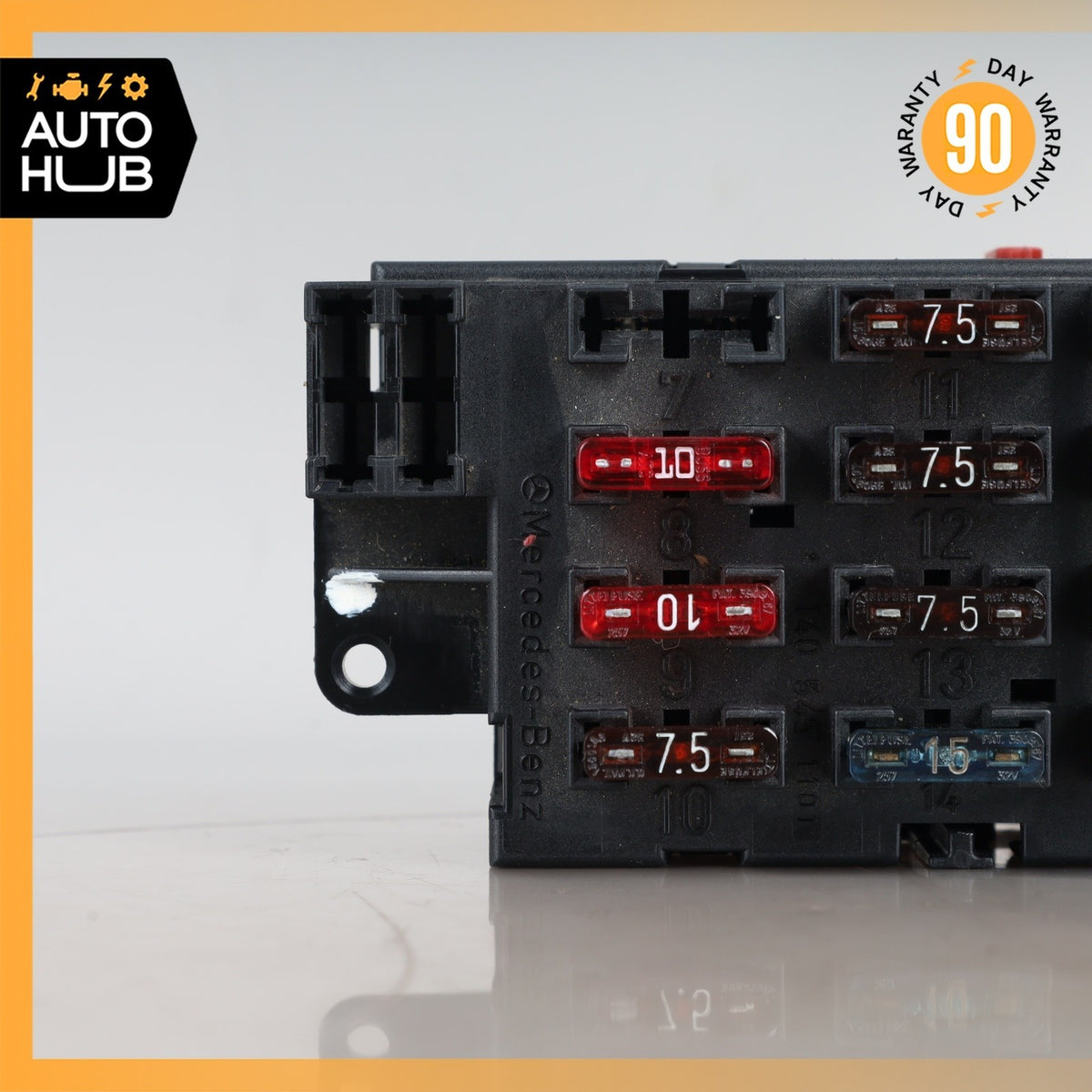 Mercedes W140 300SE Front SAM Fuse Relay Box Panel OEM - photo 2