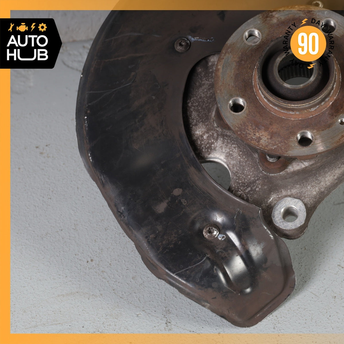 11-14 Audi D4 A8 Front Left Driver Spindle Knuckle Hub 4H0407253G OEM - photo 5
