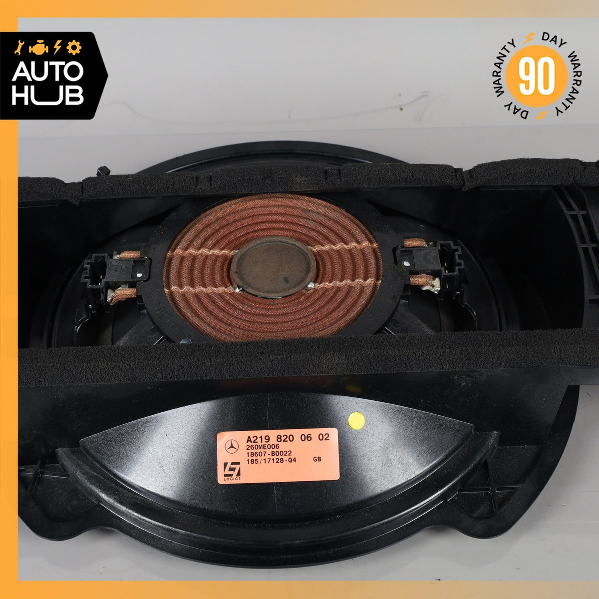 03-09 Mercedes W211 E350 E320 Rear Subwoofer Speaker 2198200602 OEM - photo 8