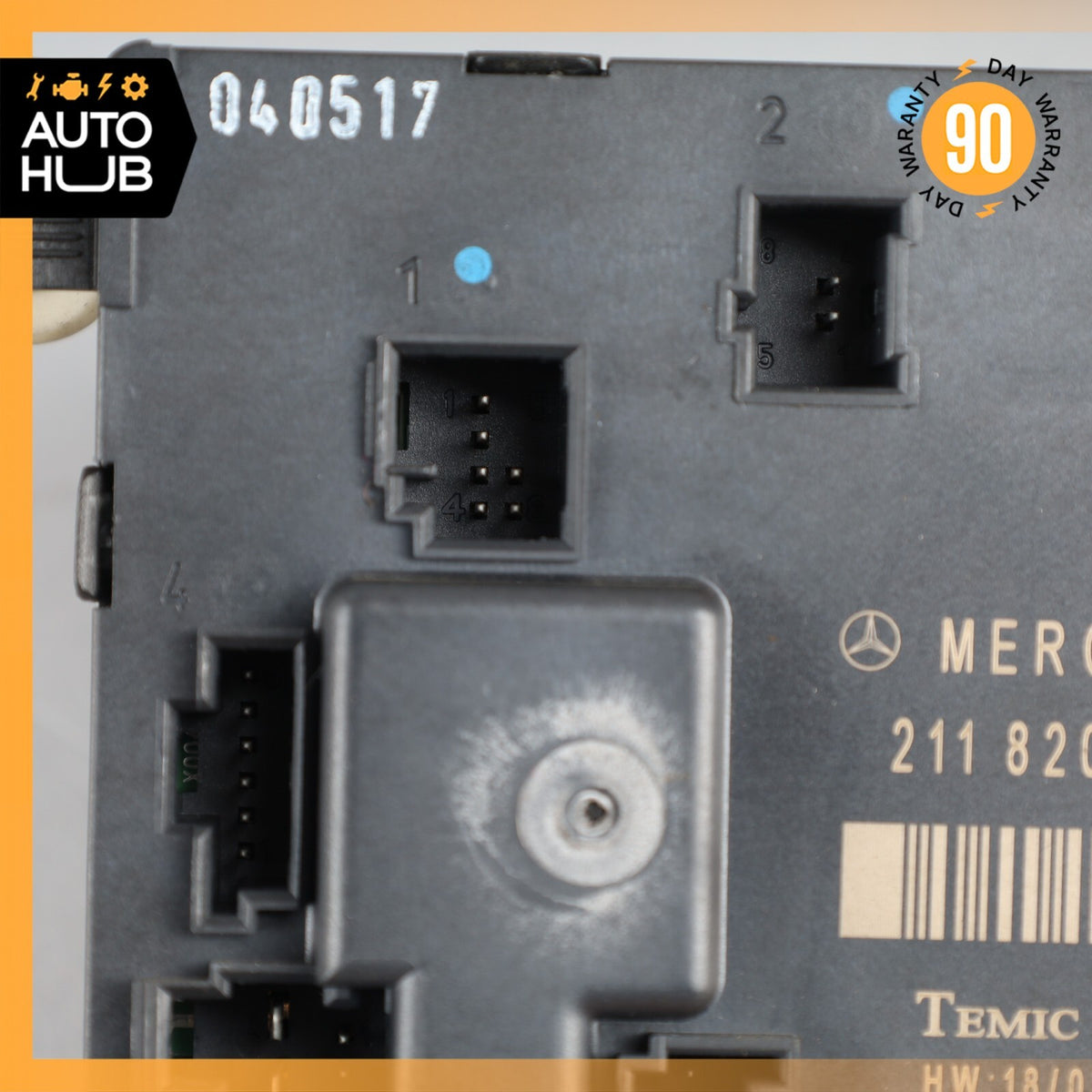 03-09 Mercedes W211 E320 E55 AMG Rear Right Door Control Module 2118704126 OEM - photo 5