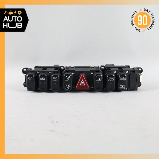 00-02 Mercedes W215 CL500 CL55 Center Dash Hazard ESP Lock Switch Control OEM - photo 1
