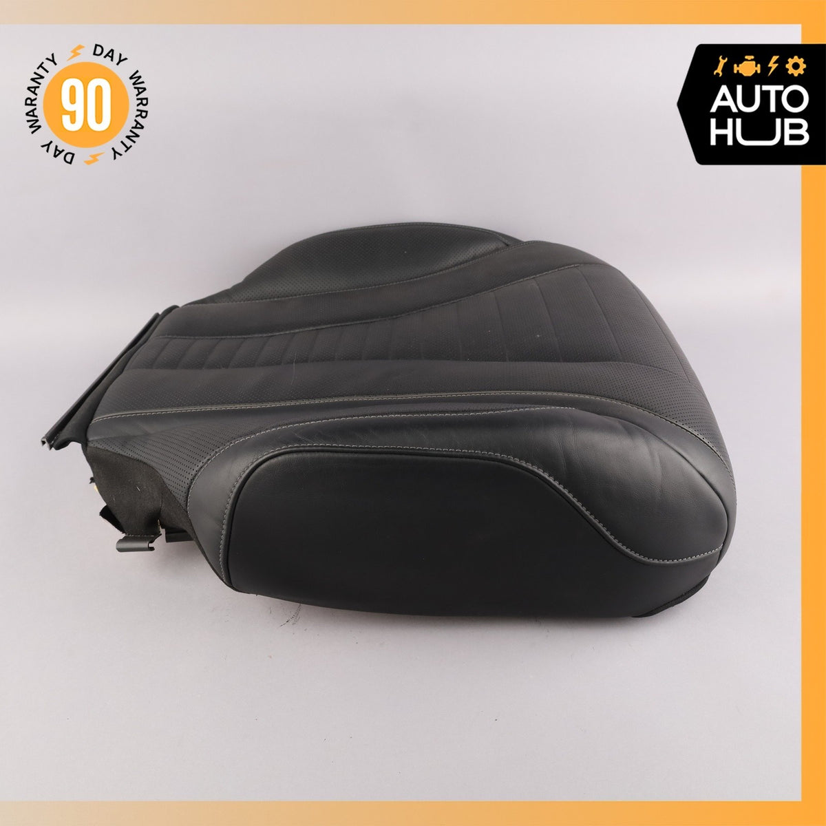 14-17 Mercedes W222 S550 Front Right Side Seat Cushion Lower Bottom Nappa OEM - photo 14