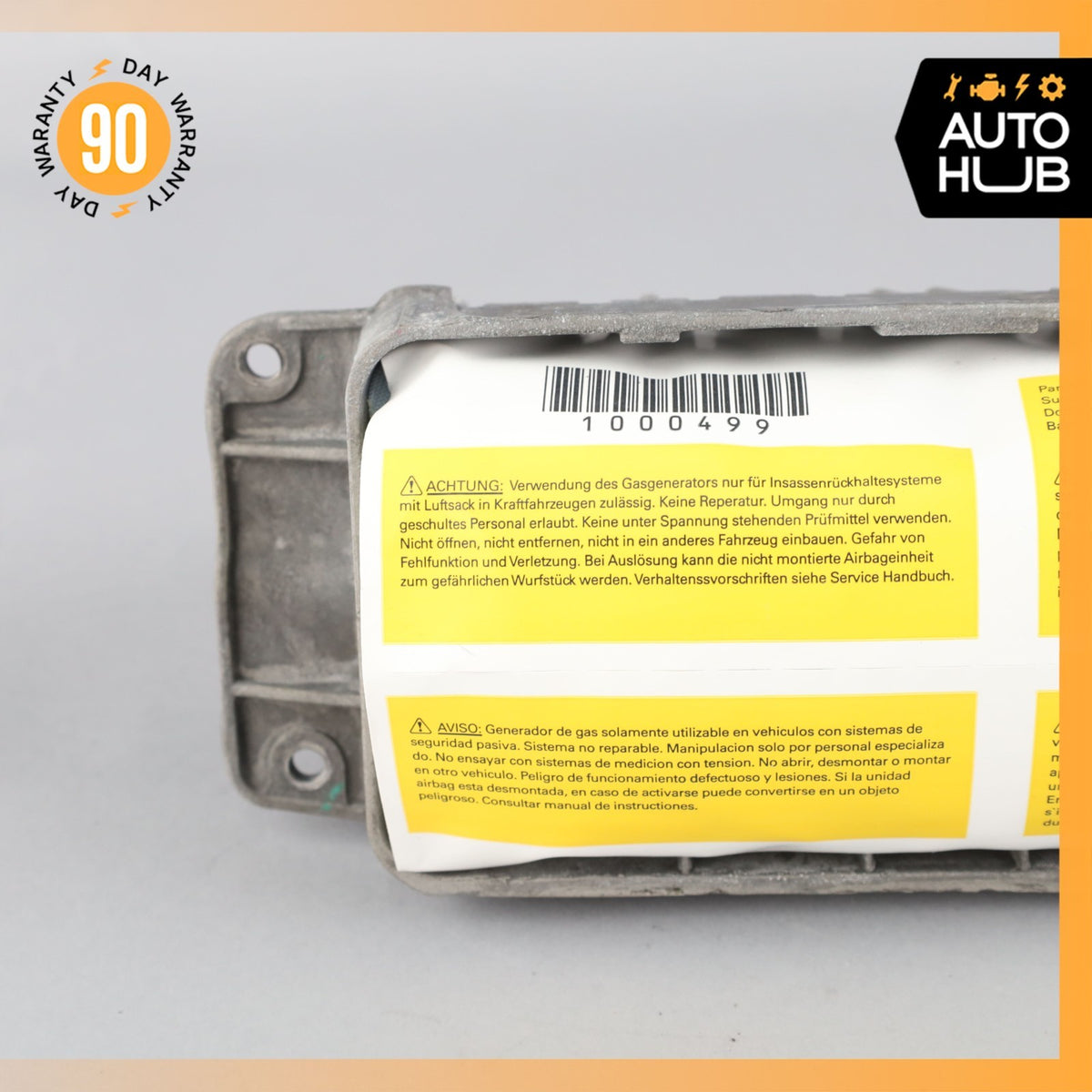 05-19 Aston Martin V8 Vantage Front Right Passenger Side Dash Panel Airbag OEM - photo 4