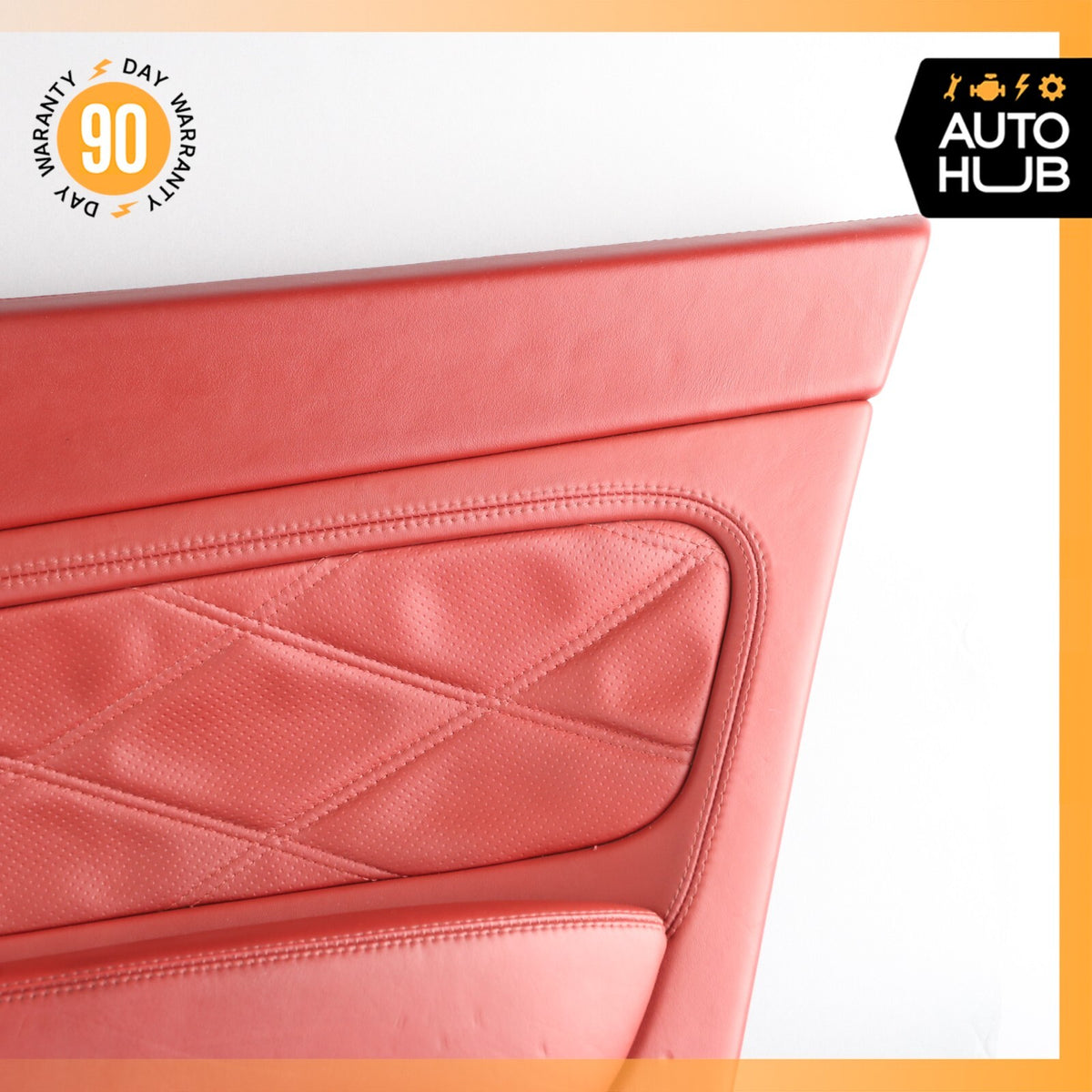 03-10 Bentley Continental GT Right Side Interior Door Panel Red OEM 73k - photo 7