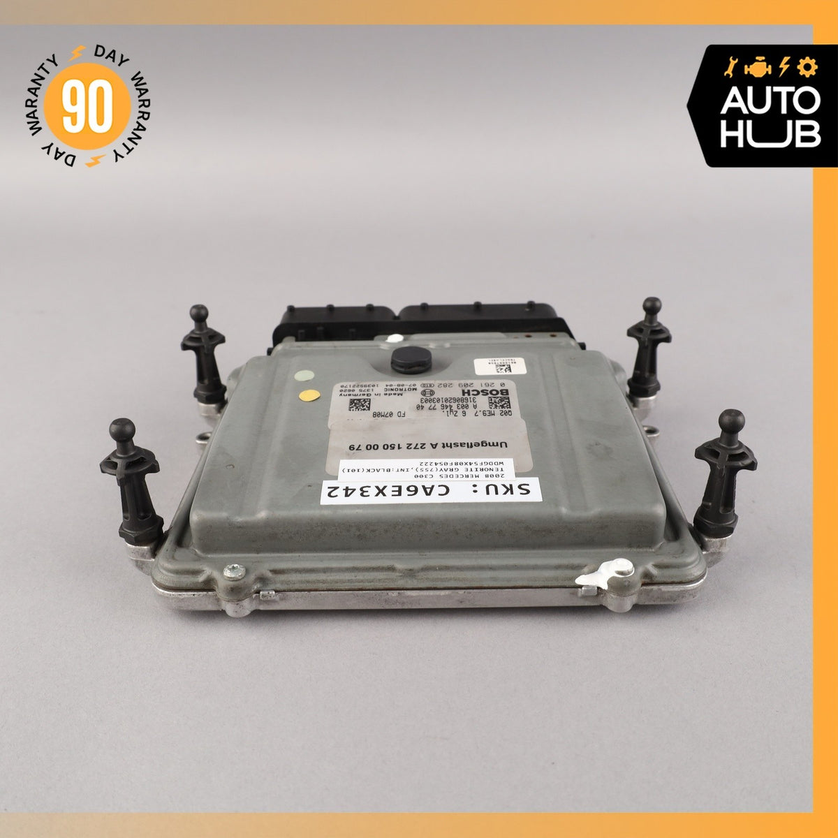 Mercedes W204 C300 E350 C350 M272 ECU Engine Control Module Unit FLASHED OEM - photo 4