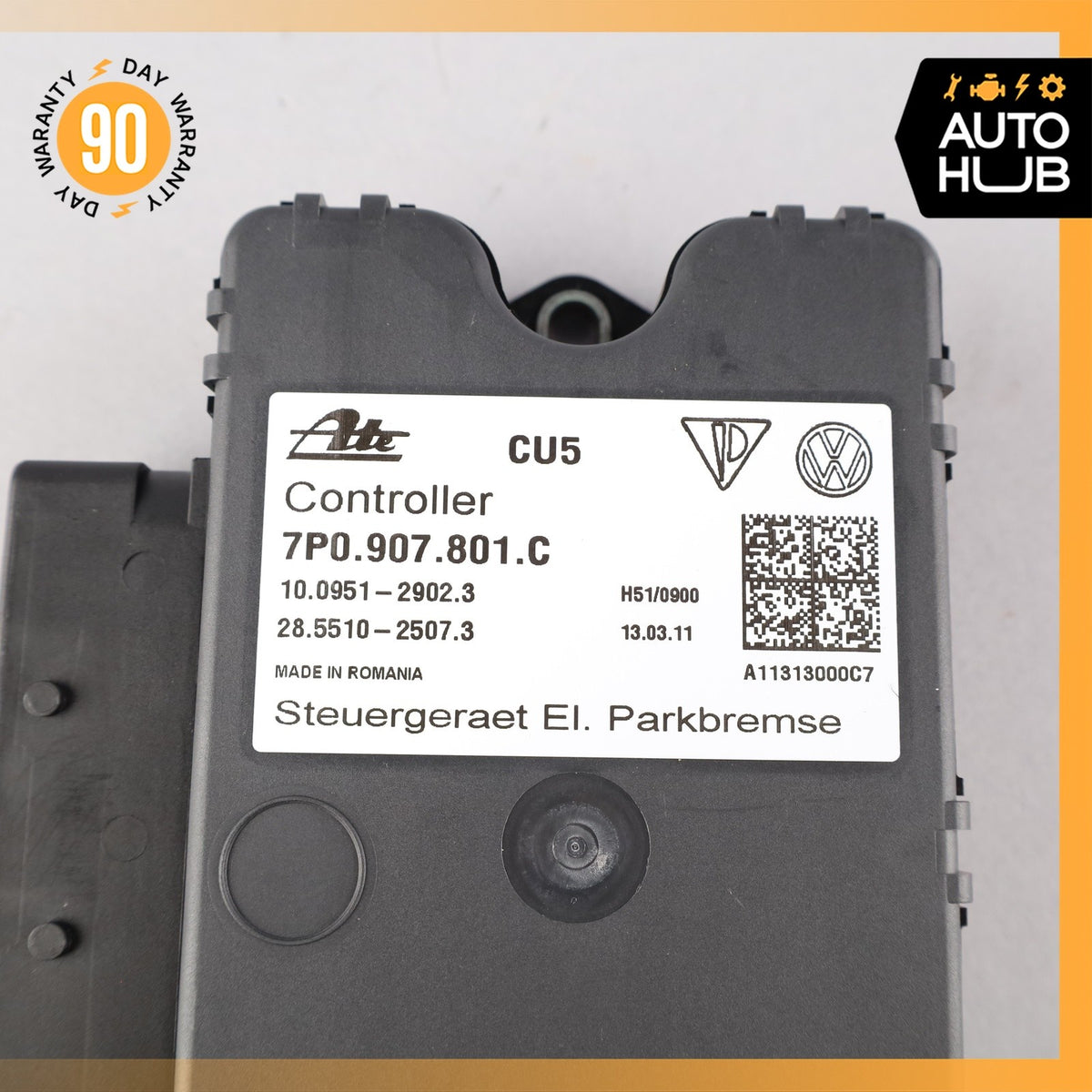 11-18 Porsche Cayenne 958 Turbo Electronic Parking Brake Control Module OEM - photo 9