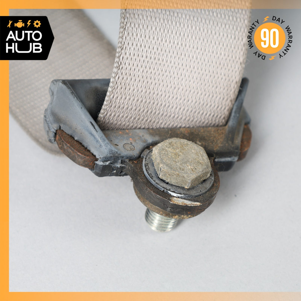 98-03 Mercedes W208 CLK430 CLK55 Front Right Passenger Seatbelt Seat Belt OEM - photo 8