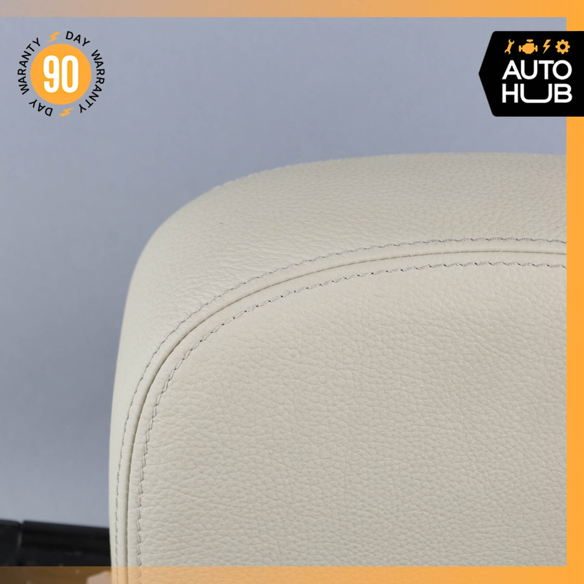 04-10 BMW E64 650i 645Ci Convertible Front Right Side Seat Headrest Beige OEM - photo 10
