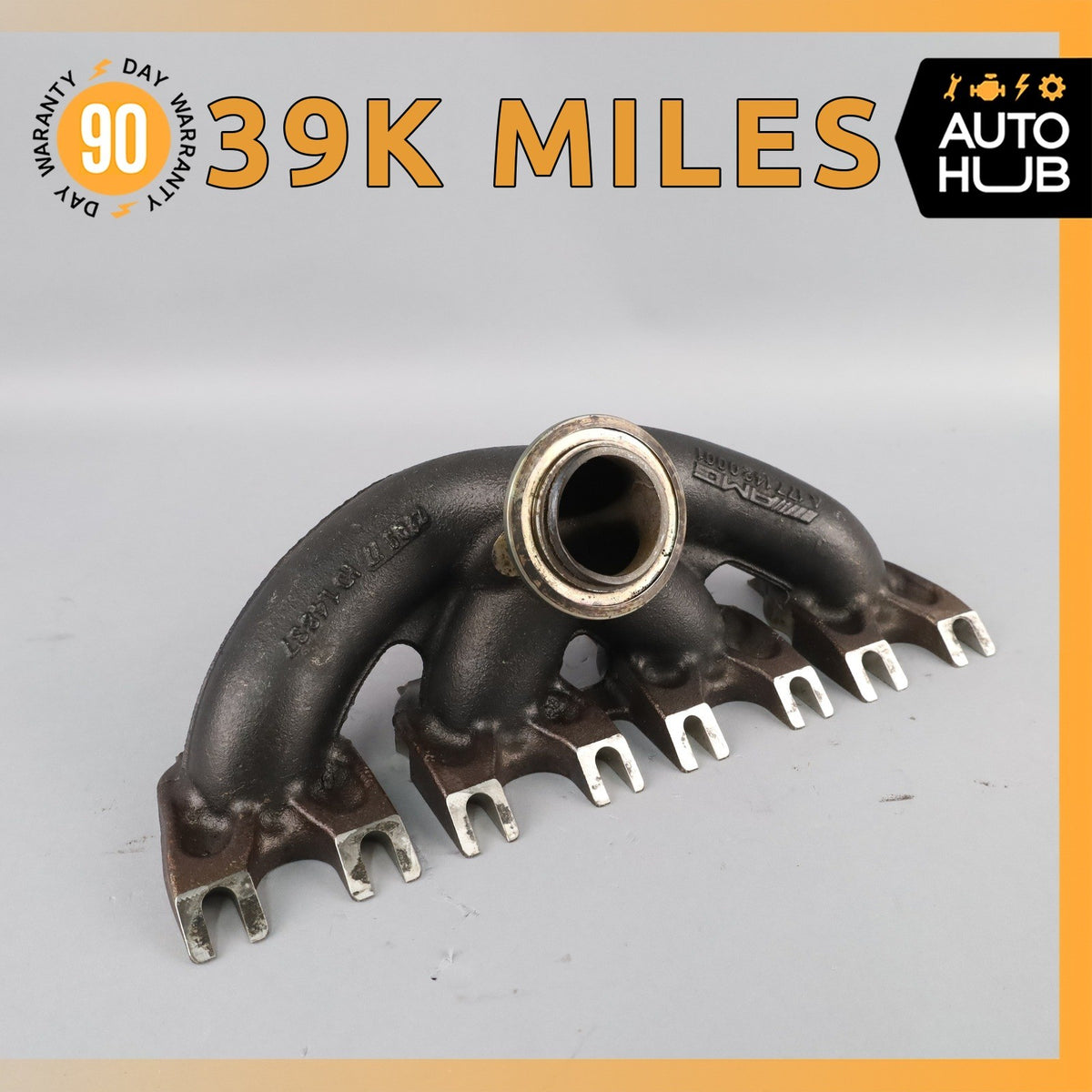 15-23 Mercedes W205 C63 AMG M177 / DB11 Vantage V8 Exhaust Manifold OEM - photo 1