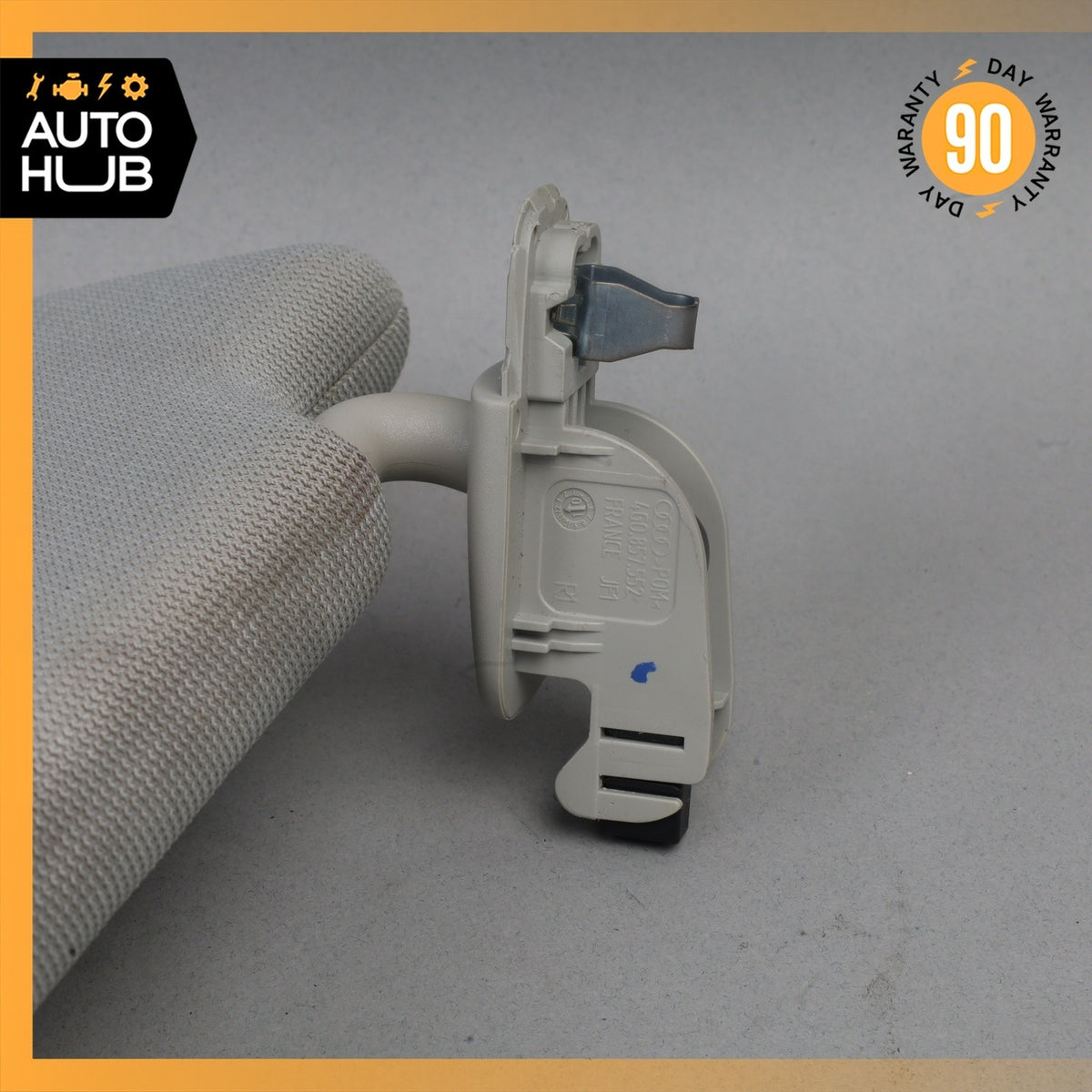 Audi 4G8 A7 Front Right Passenger Side Sunvisor Sun Visor Gray 4G0857552A OEM - photo 7