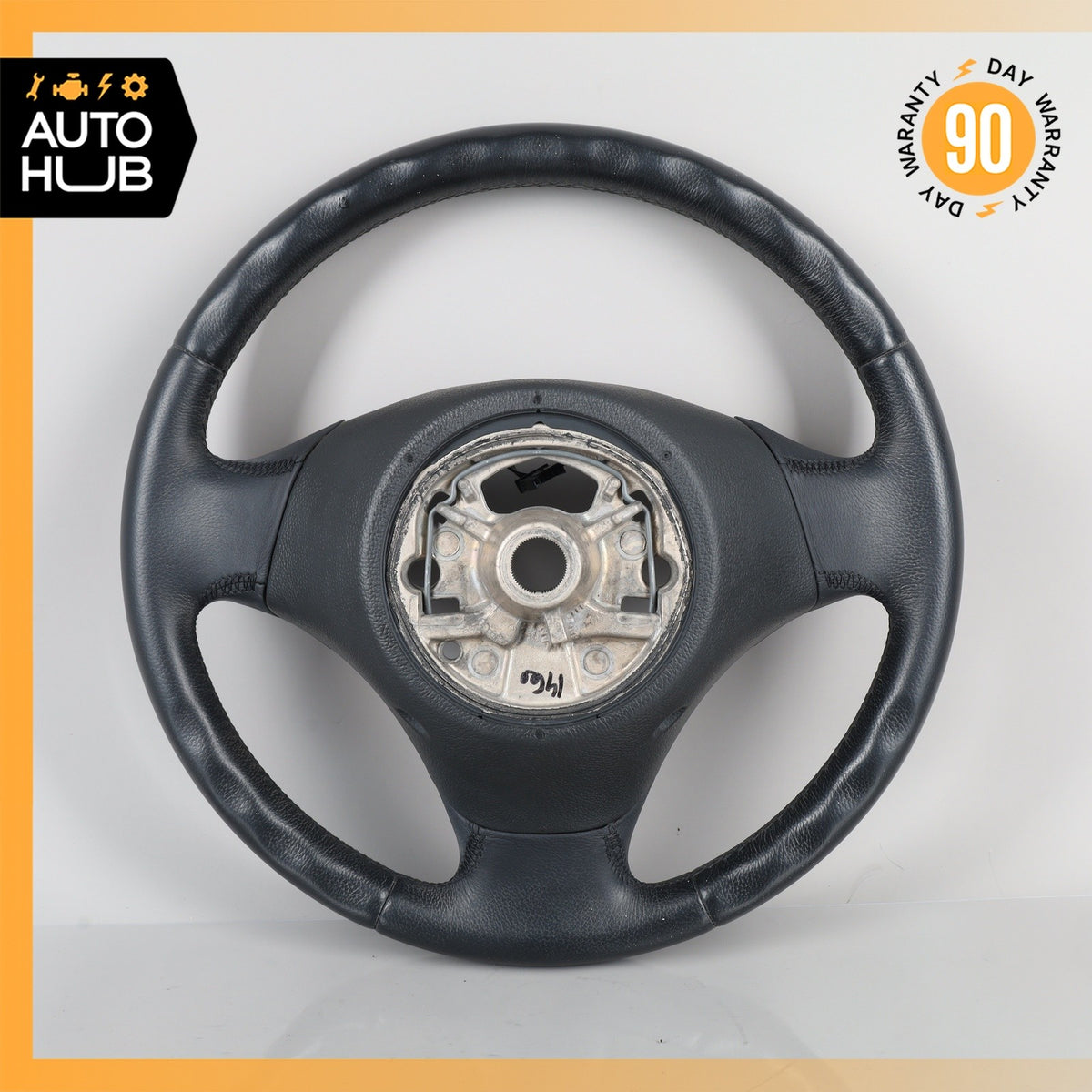 BMW E90 328i Steering Wheel Black w/ Switch 32306764547 OEM 67k - photo 18
