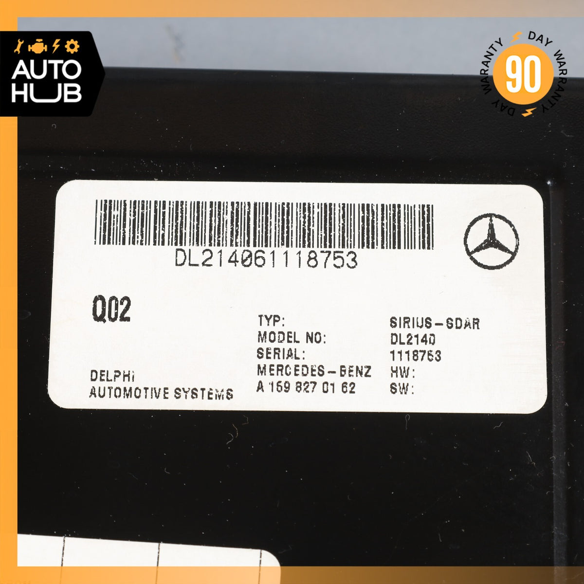 03-09 Mercedes R230 SL550 CLS55 ML63 AMG Sirius Satellite Radio Receiver OEM - photo 7